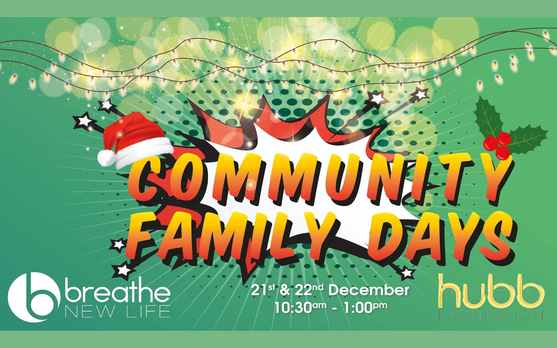 Community Family Day Poster