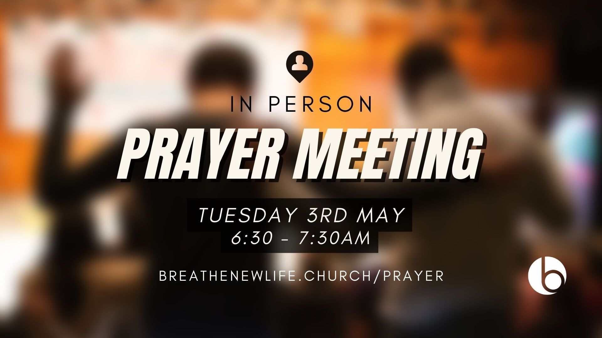 Prayer Meeting Poster