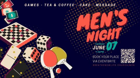 Men's Night Poster