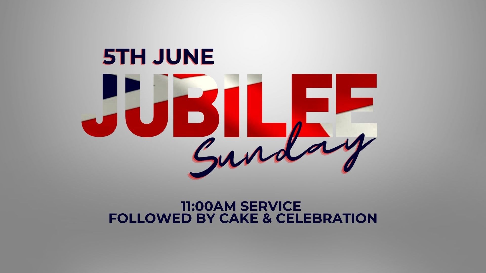 Jubilee Sunday Poster