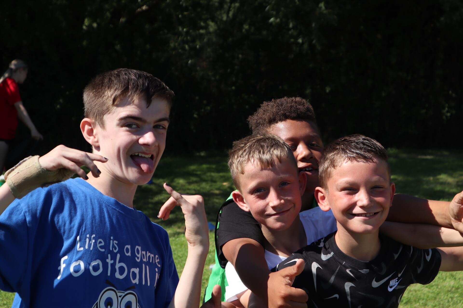 Outdoor sports session