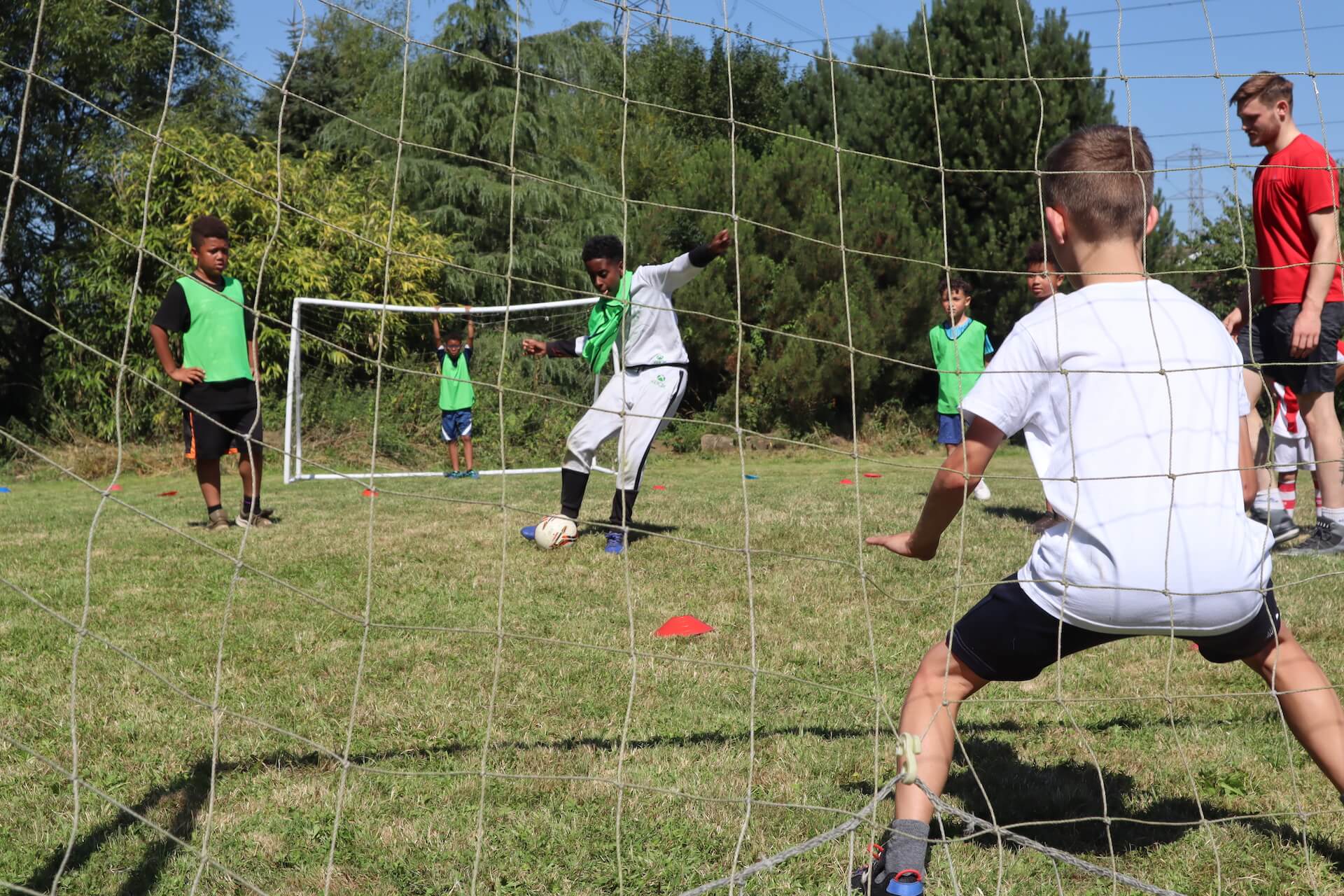 Outdoor sports session