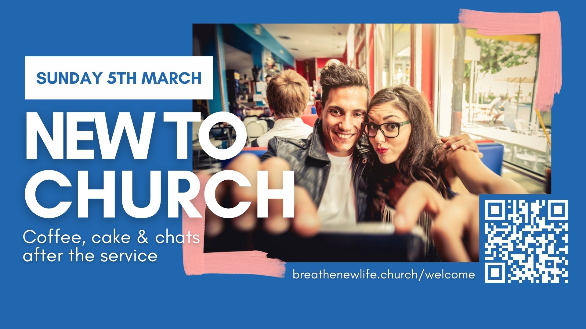 New to Church event on Sunday 5th March