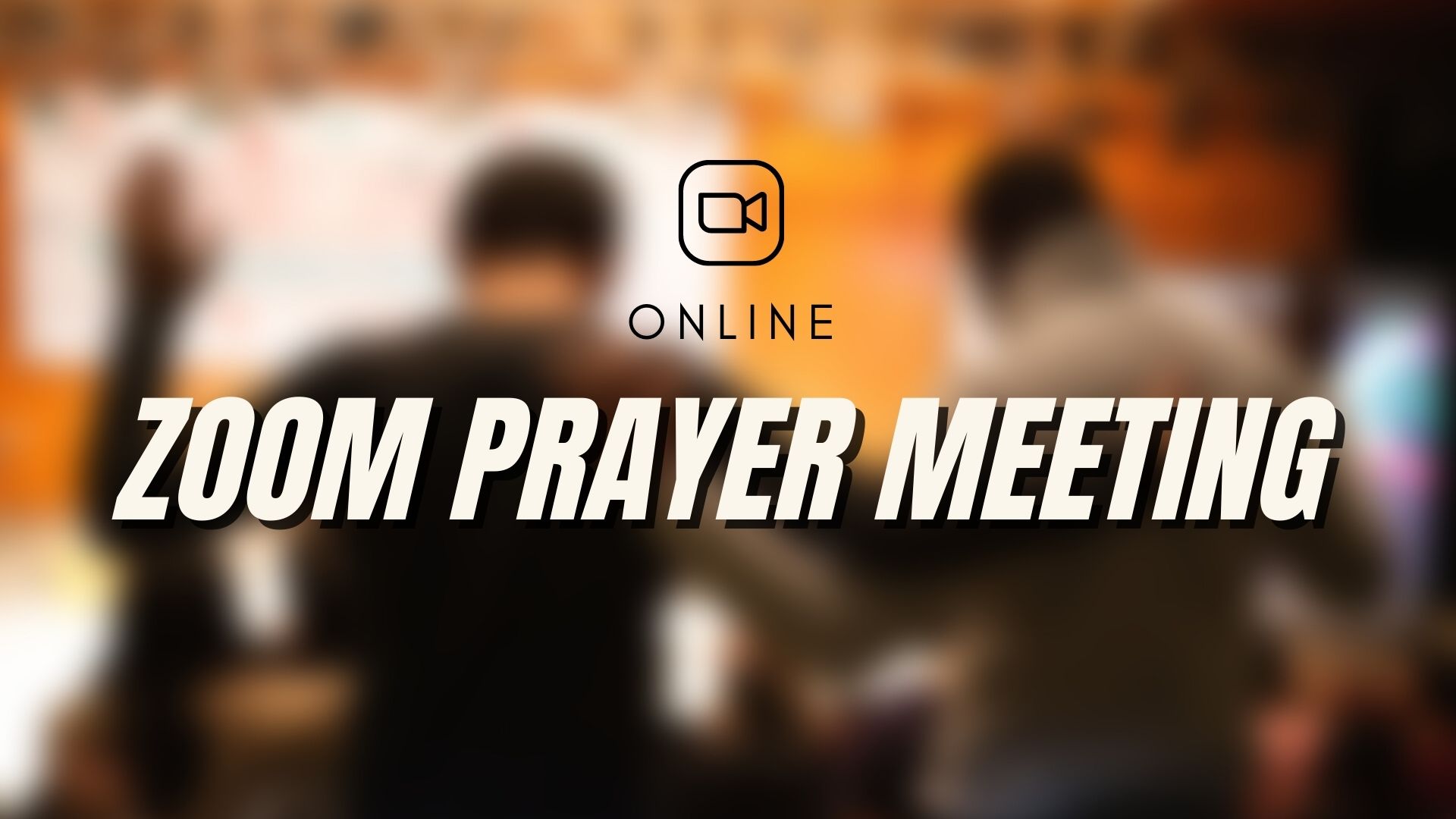 Zoom Prayer Website Title