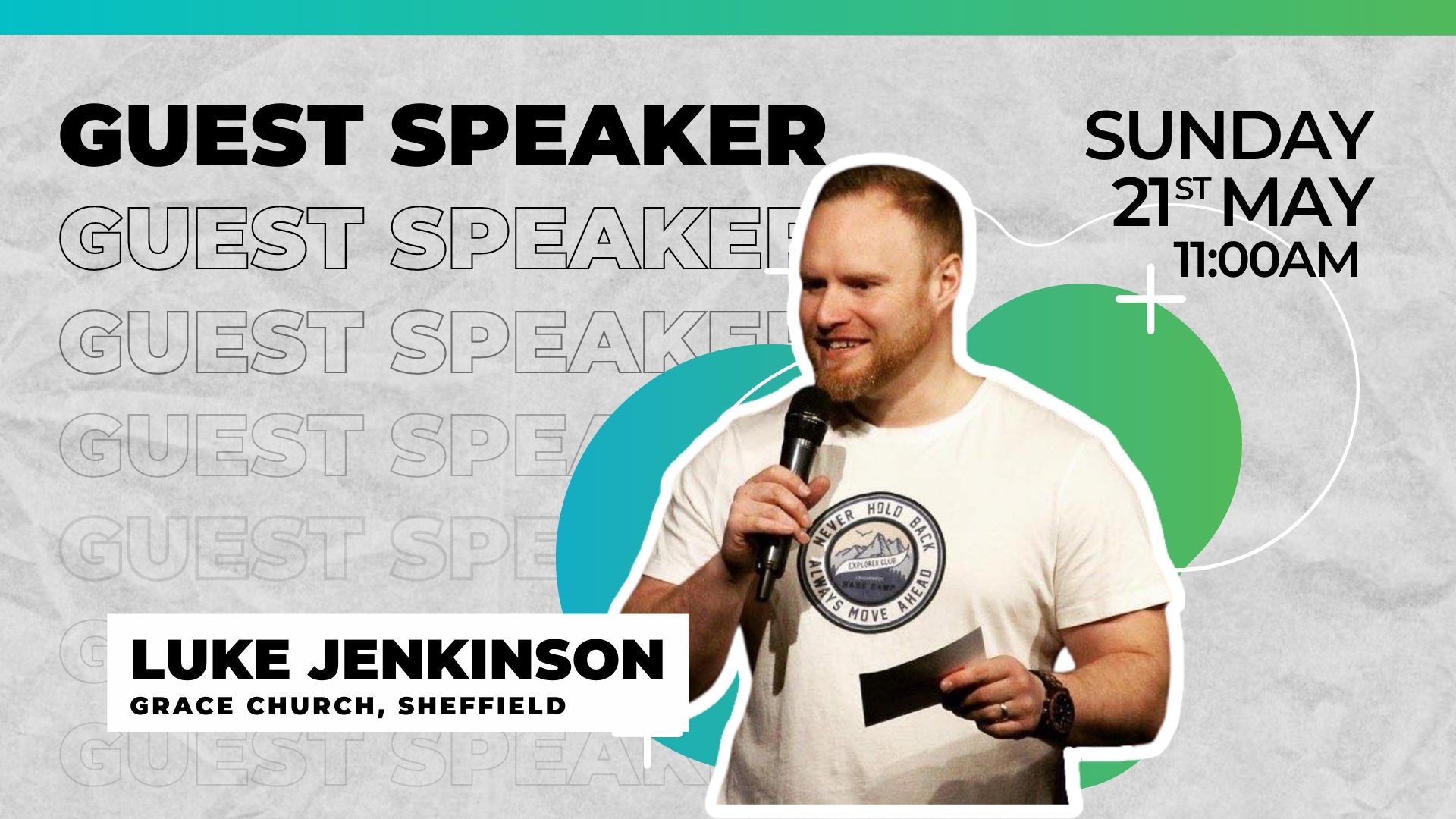 Luke Jenkinson Speaking on 21st May