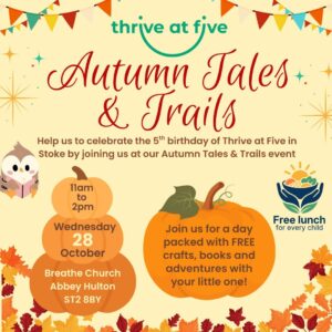 Autumn Tales and Trails (Thrive at Five) @ Breathe New Life Church